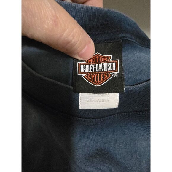 Harley-Davidson 2XL Tee Ben Breece Graphic Ottawa Ohio 2010 - Picture 6 of 6